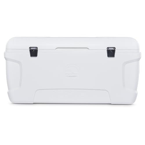 Igloo Marine Contour 150 Glacière, 141 Litre, Blanc :Sports et Loisirs
