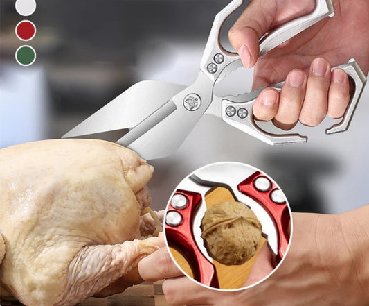 🔥Hot Sale 50% Rabatt🔥Multifunktionale Hochleistungs-Küchenschere💪✂️