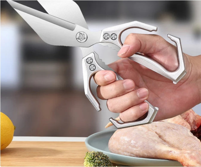 🔥Hot Sale 50% Rabatt🔥Multifunktionale Hochleistungs-Küchenschere💪✂️