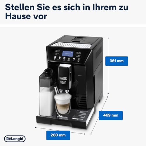 DeLonghi ECAM 46 860 B Kaffeevollautomat Sensor Touch Tasten