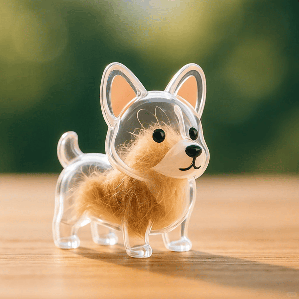 🎁Letzter Tag 49% RABATT🐶Hundehaarsammler Schlüsselanhänger Charm Gedenk-Aufbewahrungsbox