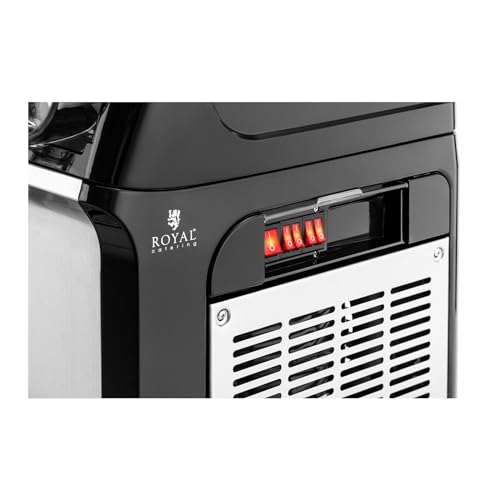 Royal Catering Machine à granitas granités boissons frappées RCSL 3/15 (3 x 15 litres, 980 W, Température  2 à  3 °C, Sans BPA) : Cuisine et Maison