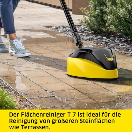 Kärcher Hochdruckreiniger K 7 Premium Power Home, Druck: 180 bar, Durchfluss: 600 l/h, Flächenleistung: 60 m²/h, Leistung: 3.000 W, Schlauchtrommel, mit Pistole, Dreckfräser, Strahlrohr : Garten