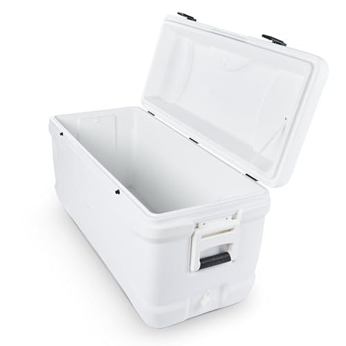 Igloo Marine Contour 150 Glacière, 141 Litre, Blanc :Sports et Loisirs