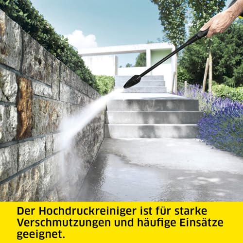 Kärcher Hochdruckreiniger K 7 Premium Power Home, Druck: 180 bar, Durchfluss: 600 l/h, Flächenleistung: 60 m²/h, Leistung: 3.000 W, Schlauchtrommel, mit Pistole, Dreckfräser, Strahlrohr : Garten