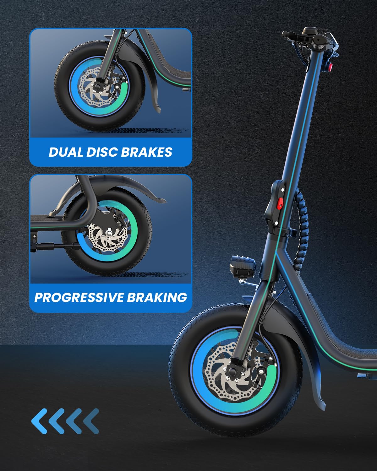 URBANMAX Electric Powerful Foldable Commuting