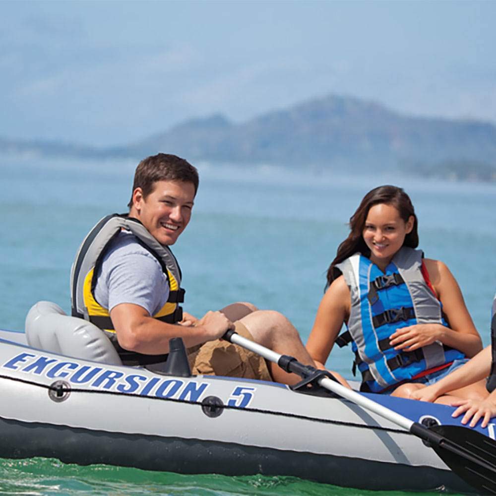 Intex Excursion 5 Person Inflatable Aluminum