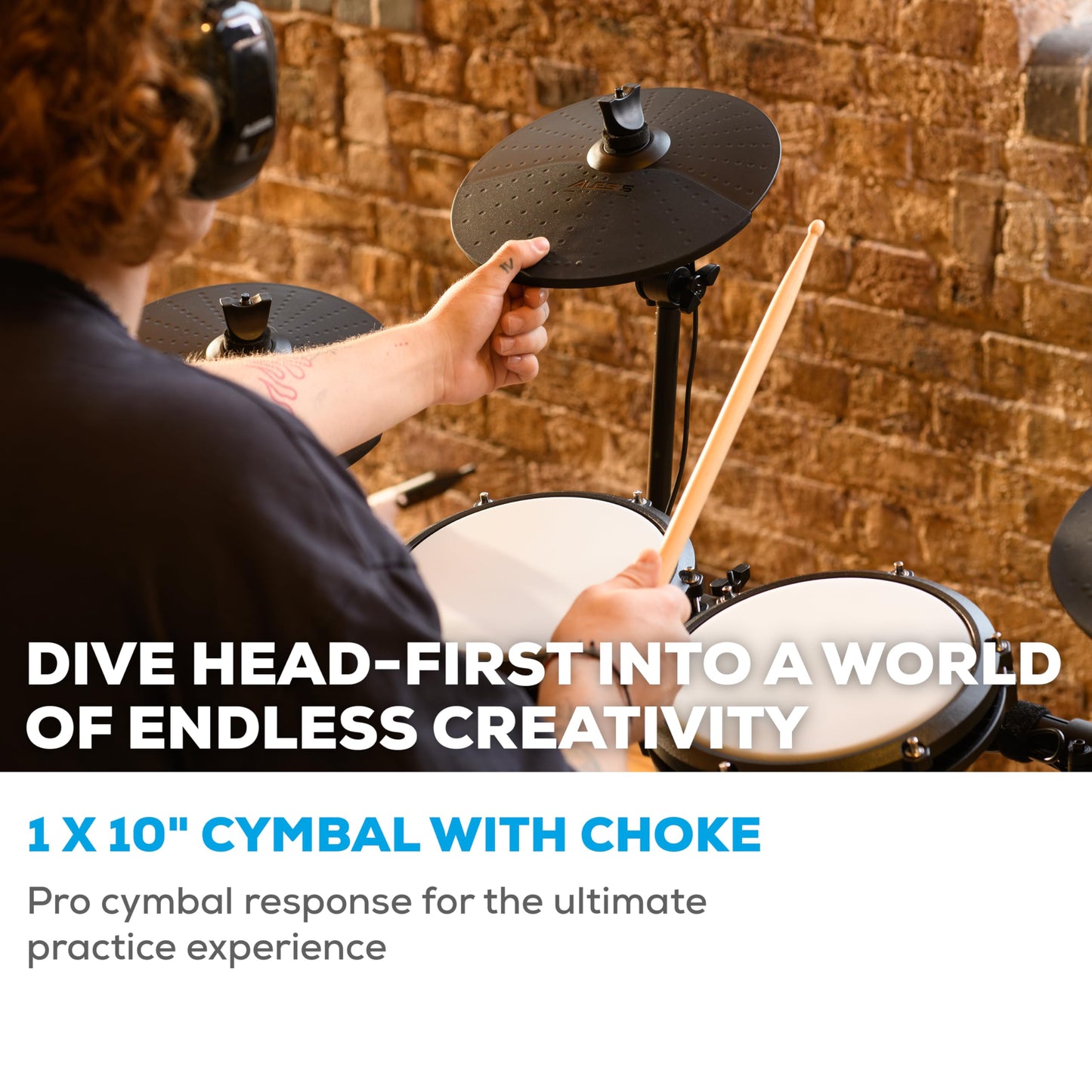 Alesis Electric Bluetooth Sounds Drumeo