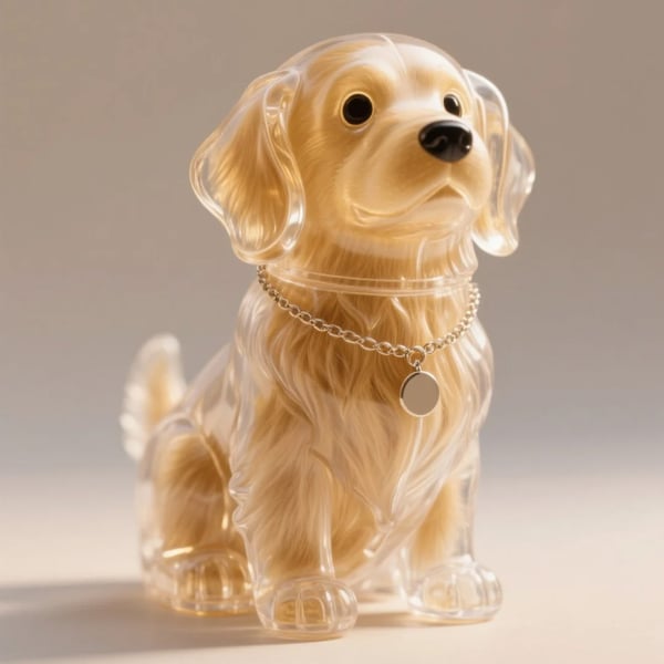 🎁Letzter Tag 49% RABATT🐶Hundehaarsammler Schlüsselanhänger Charm Gedenk-Aufbewahrungsbox