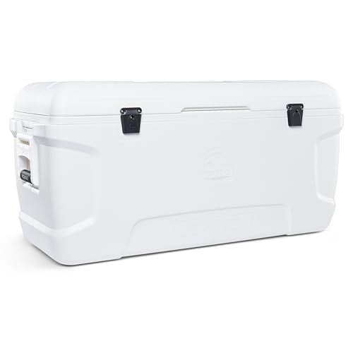 Igloo Marine Contour 150 Glacière, 141 Litre, Blanc :Sports et Loisirs