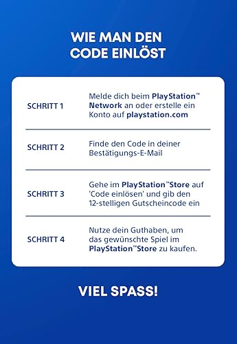 10€ PlayStation Store Geschenkkarte | Deutsches PSN-Konto [Code per E-Mail]