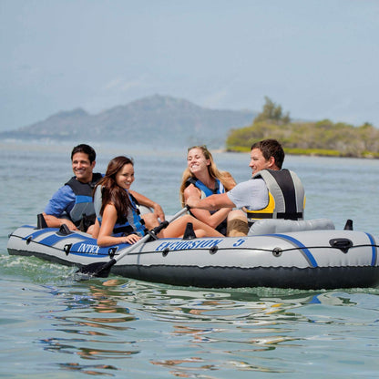 Intex Excursion 5 Person Inflatable Aluminum