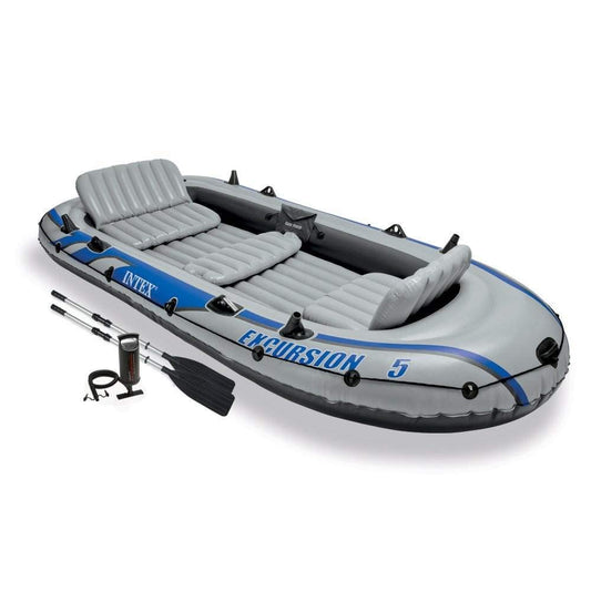 Intex Excursion 5 Person Inflatable Aluminum